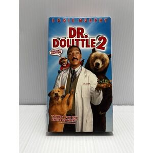 Dr.‎ Dolittle 2 VHS Movie, Eddie Murphy, 2001